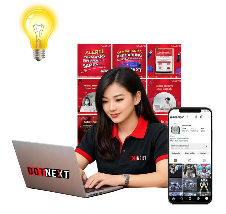 Jasa Manajemen konten instagram