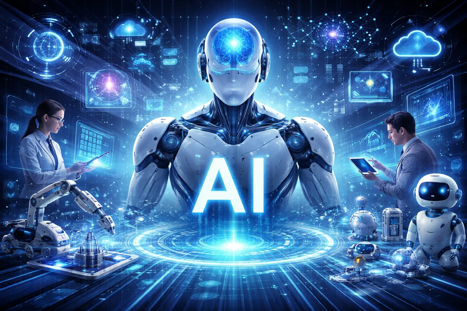 Teknologi AI berkembang