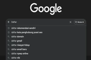 Daftar rekomendasi sendiri