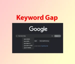 Kata kunci Gap