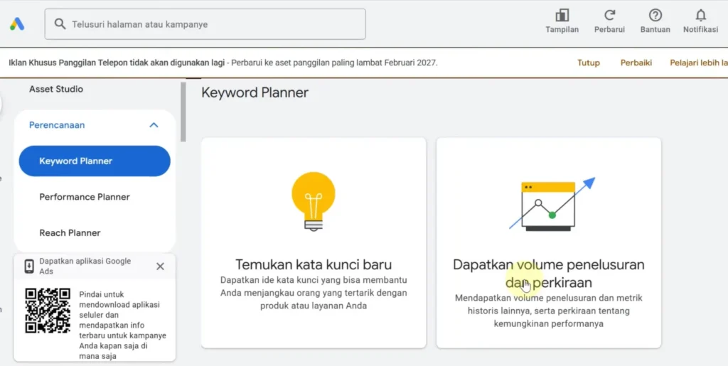 Google Keyword Planner